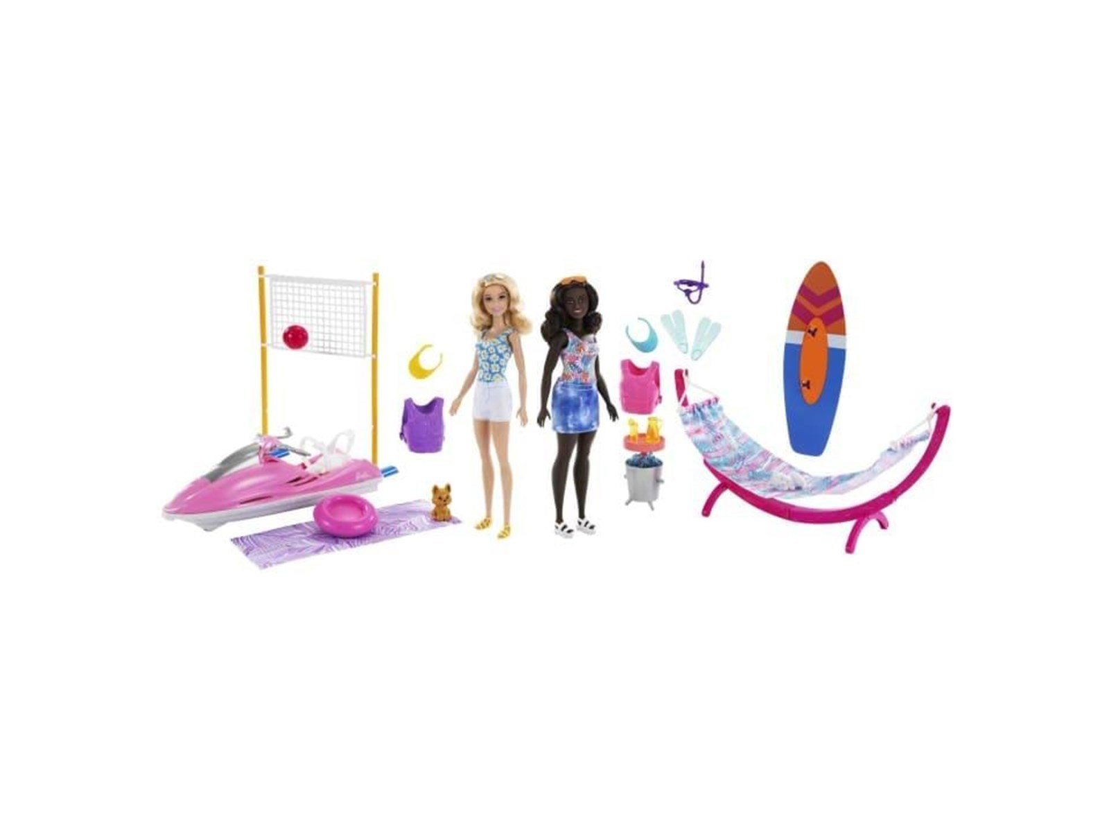 Barbie Beach Friends