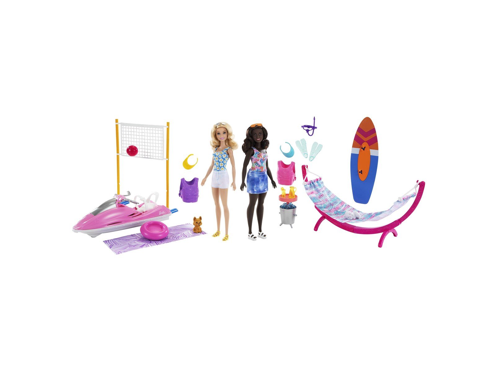 Barbie Beach Friends