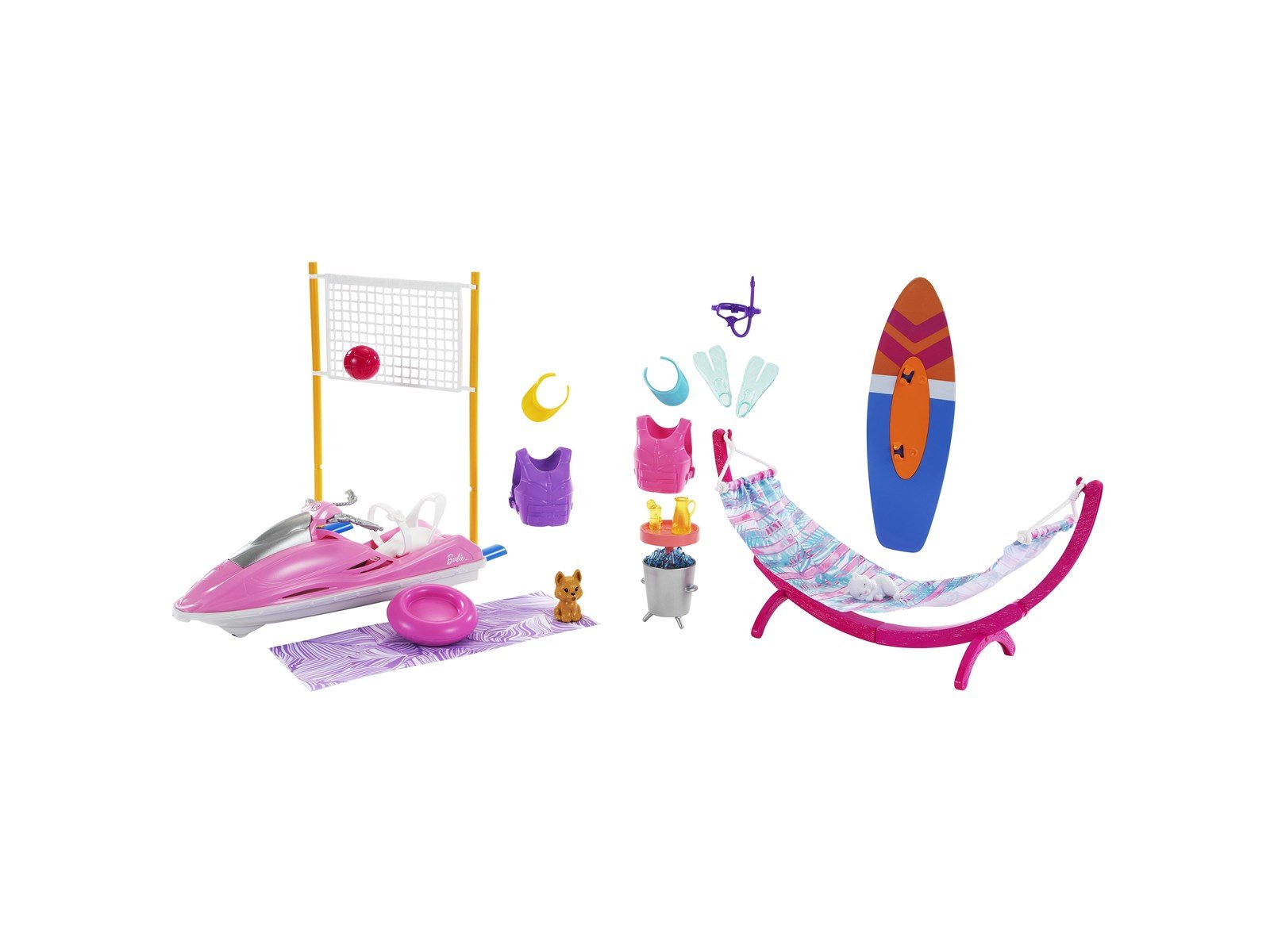 Barbie Beach Friends