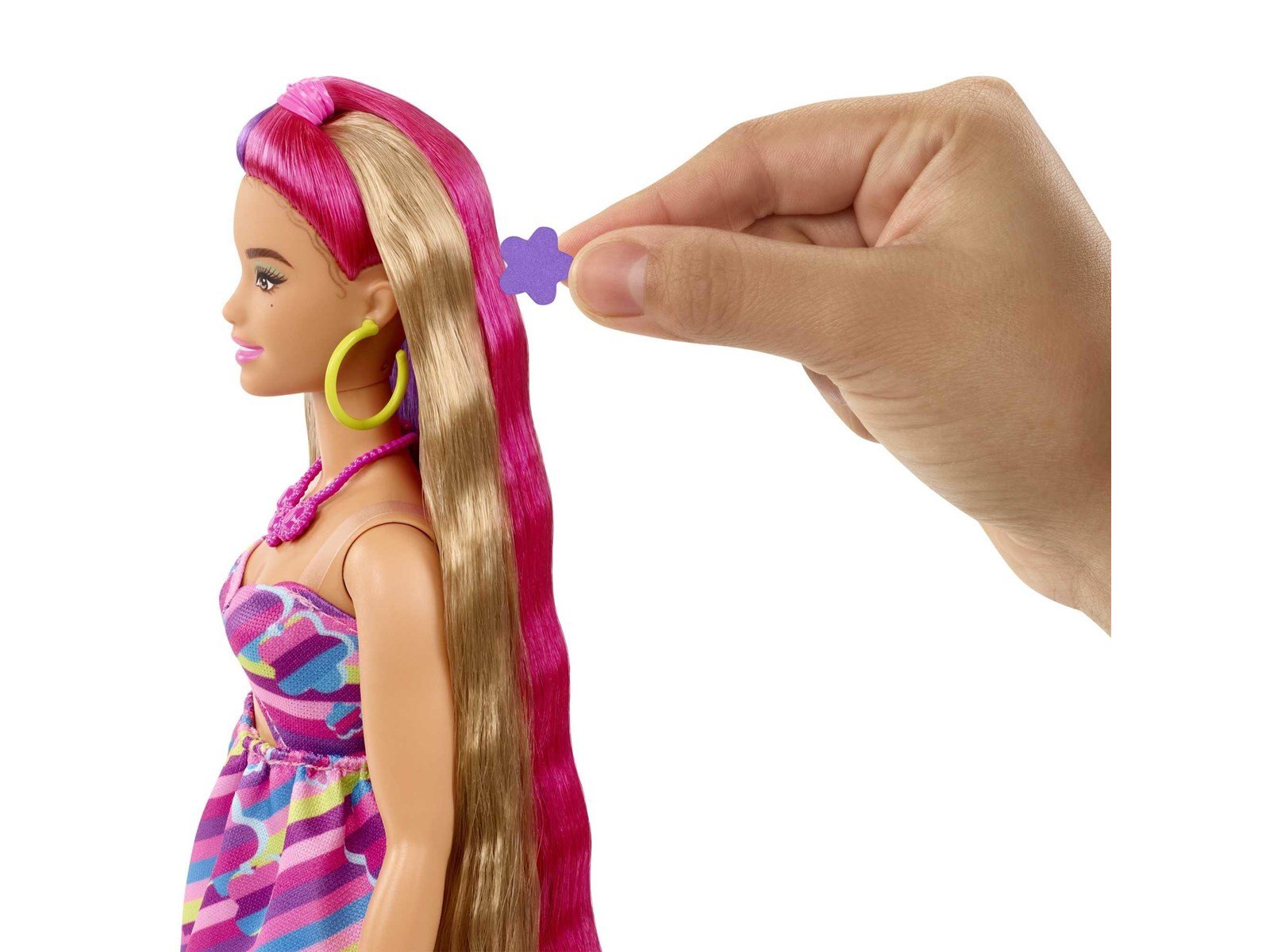 Barbie Totally Hair Flower-themed Doll