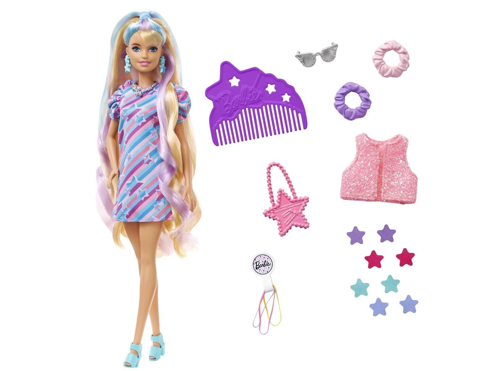 Barbie Totally Hair Star-themed Doll