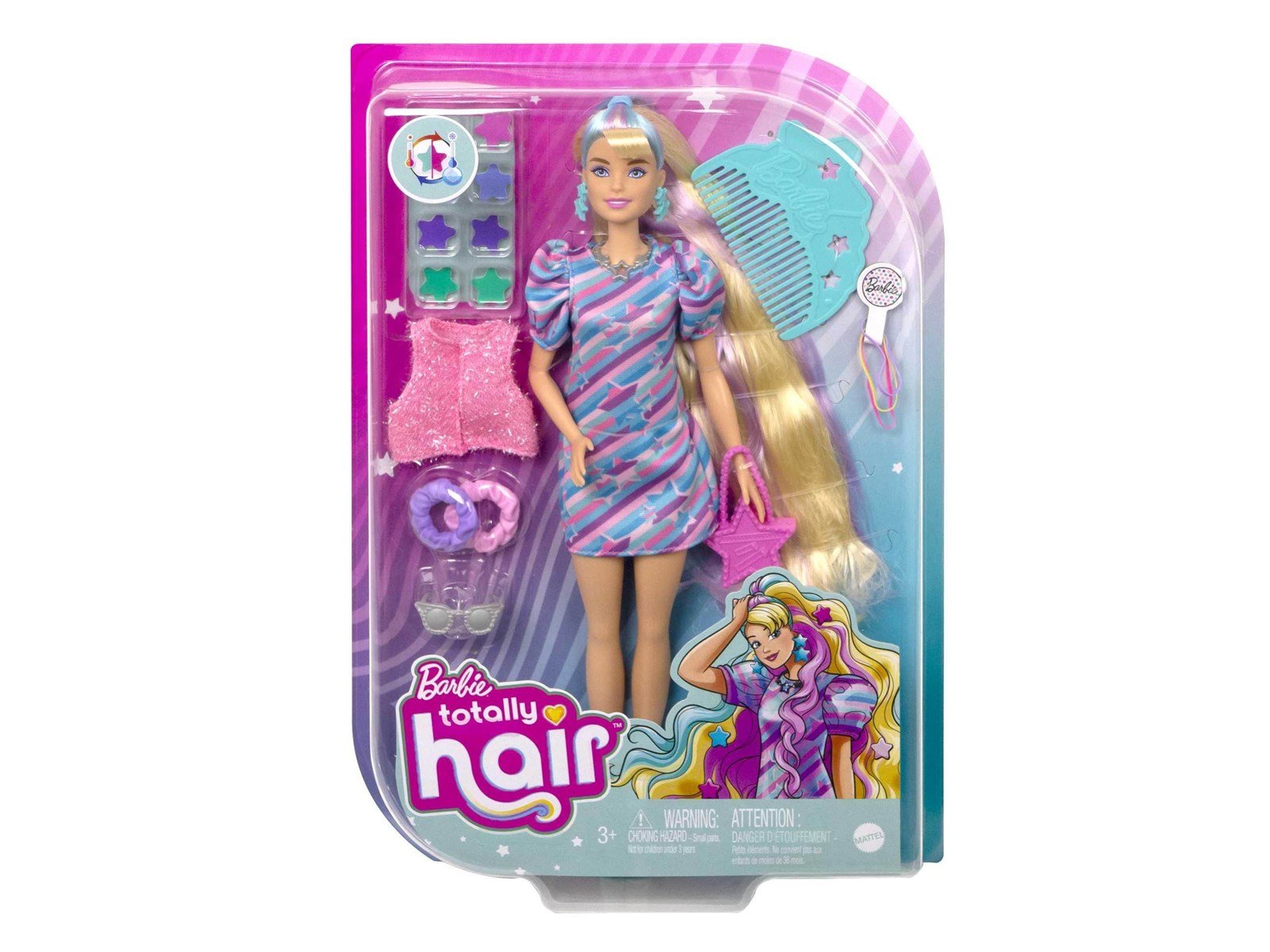 Barbie Totally Hair Star-themed Doll