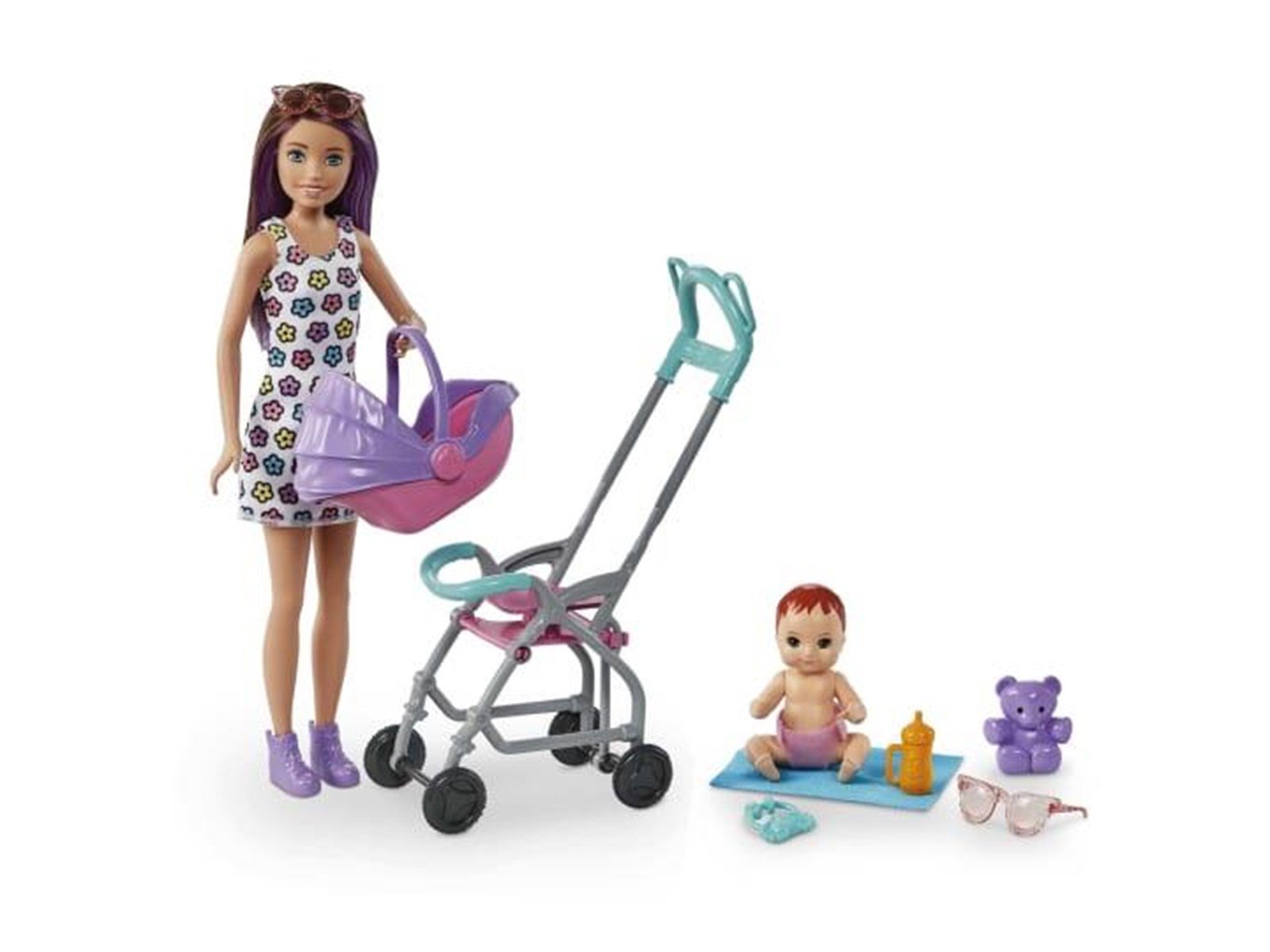 Barbie Skipper Babysitters Inc. Doll & Stroller Playset