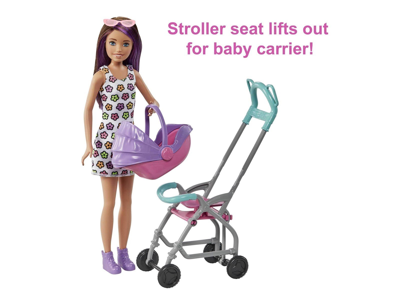 Barbie Skipper Babysitters Inc. Doll & Stroller Playset