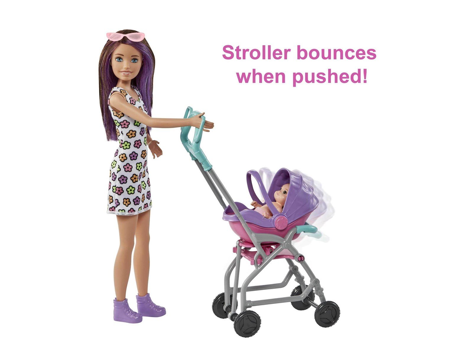 Barbie Skipper Babysitters Inc. Doll & Stroller Playset