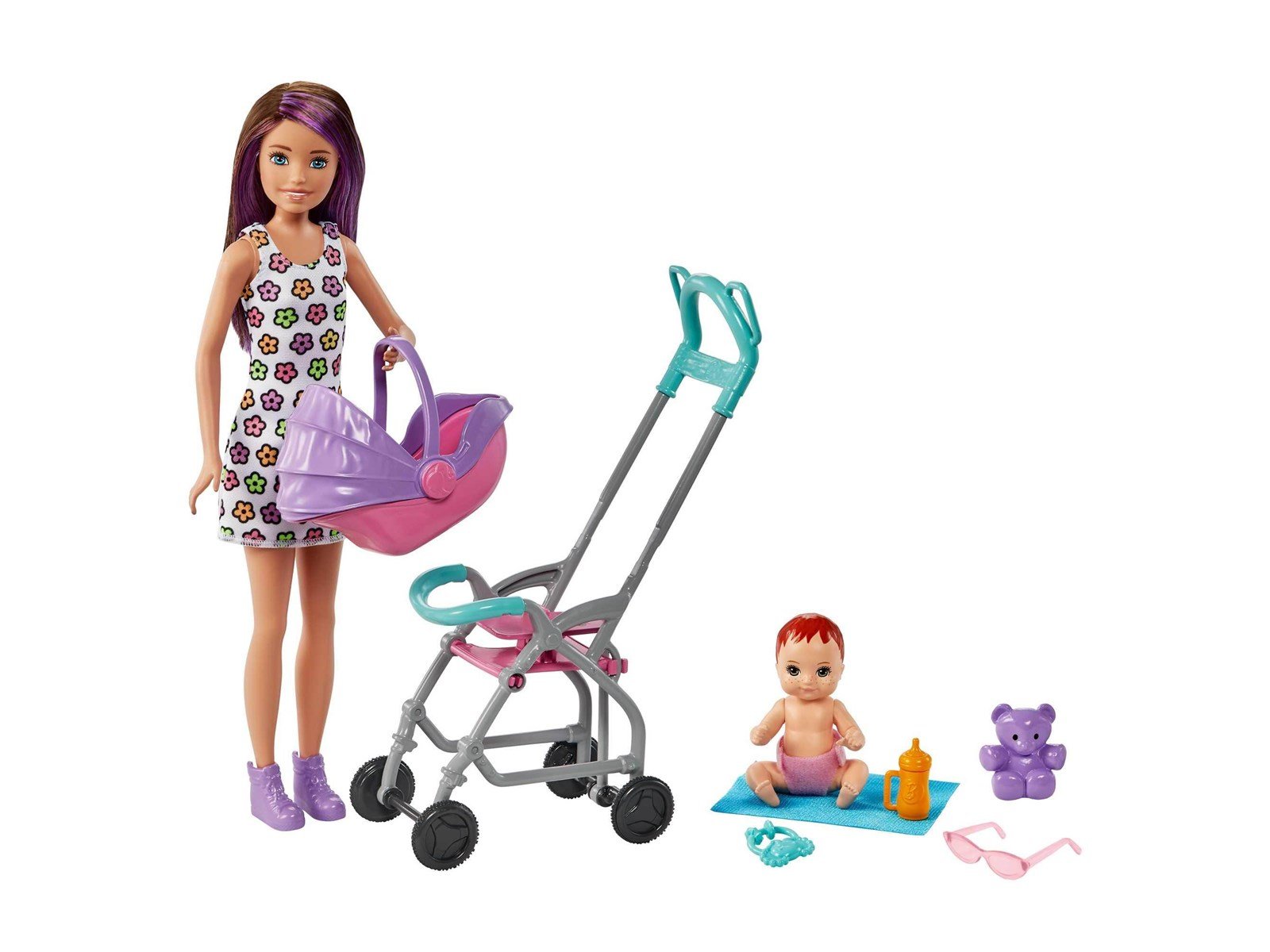 Barbie Skipper Babysitters Inc. Doll & Stroller Playset