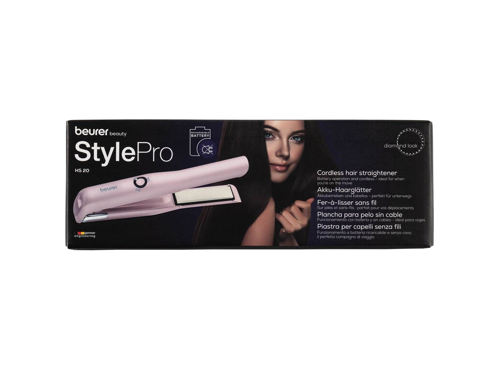 Beurer HS 20 Cordless Hair Straightener