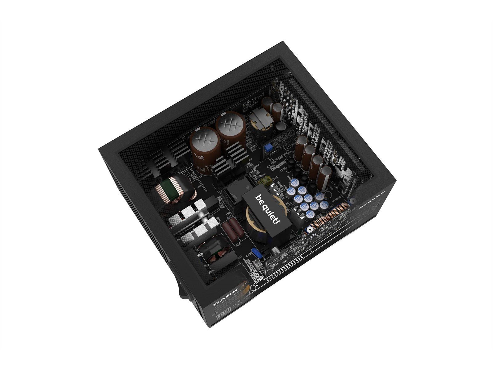 be quiet! Dark Power 13 ATX 3.0 - 850W Netzteile - 850 Watt - 135 mm - ATX - 80 Plus Titanium (bis zu 90% effektiv)