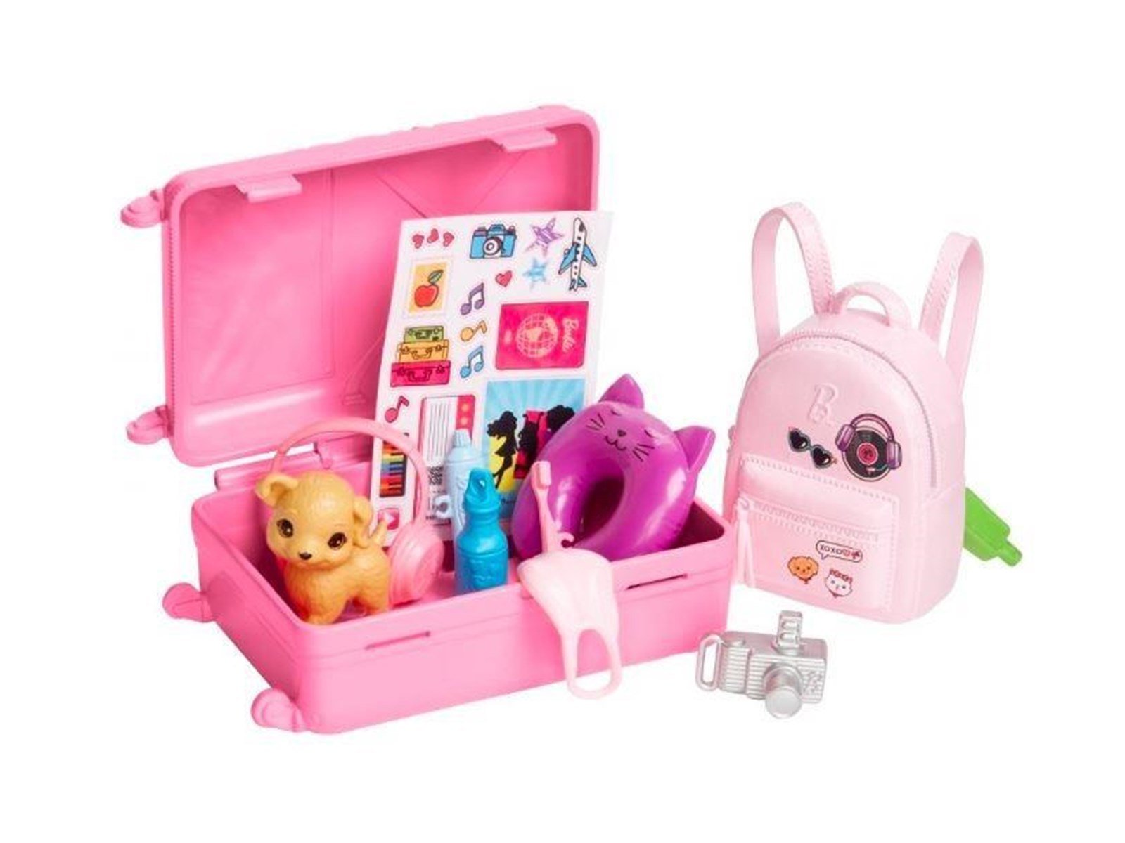 Barbie Travel Set With Puppy