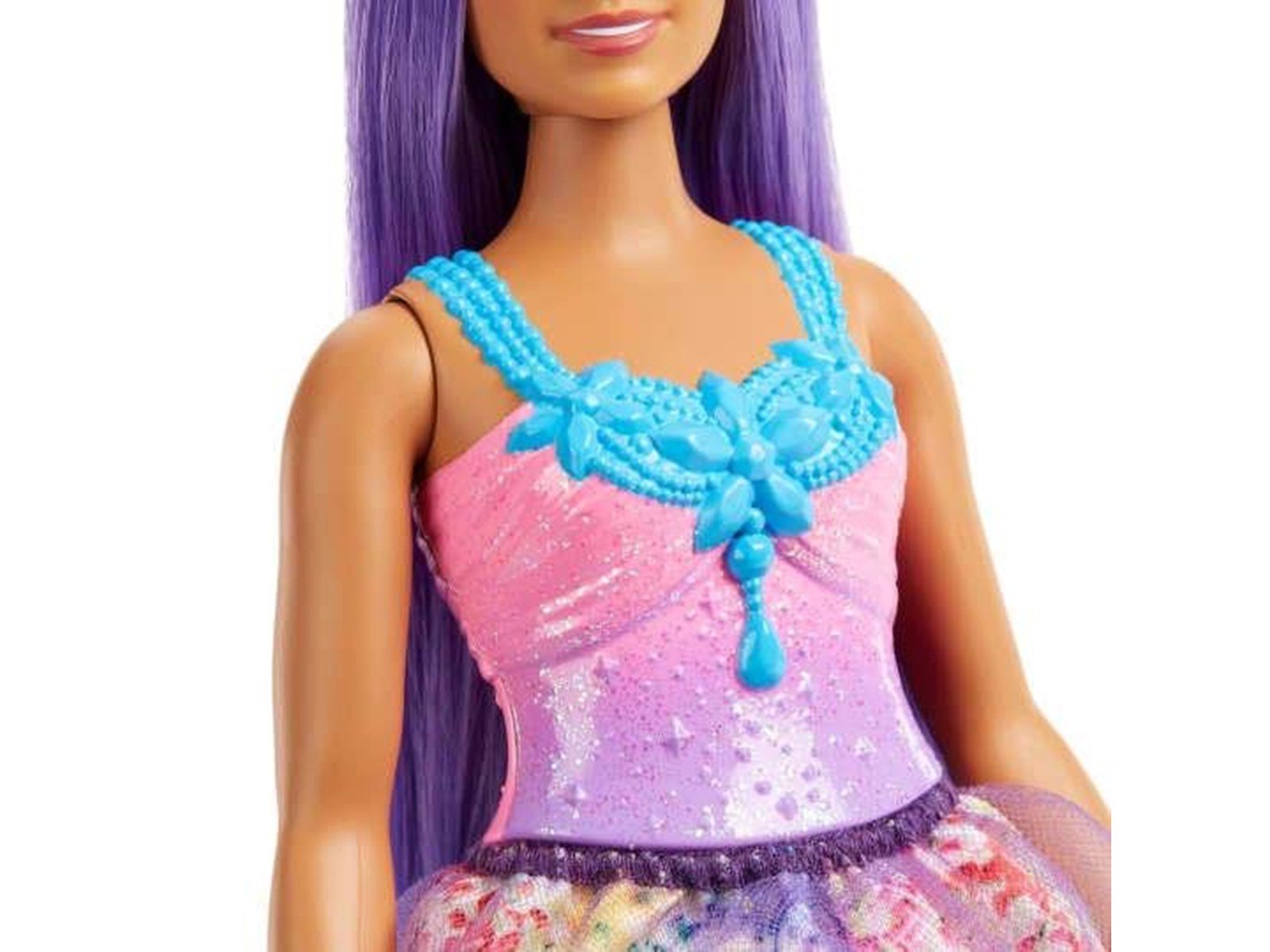 Barbie Dreamtopia Princess Doll (Curvy Purple Hair)