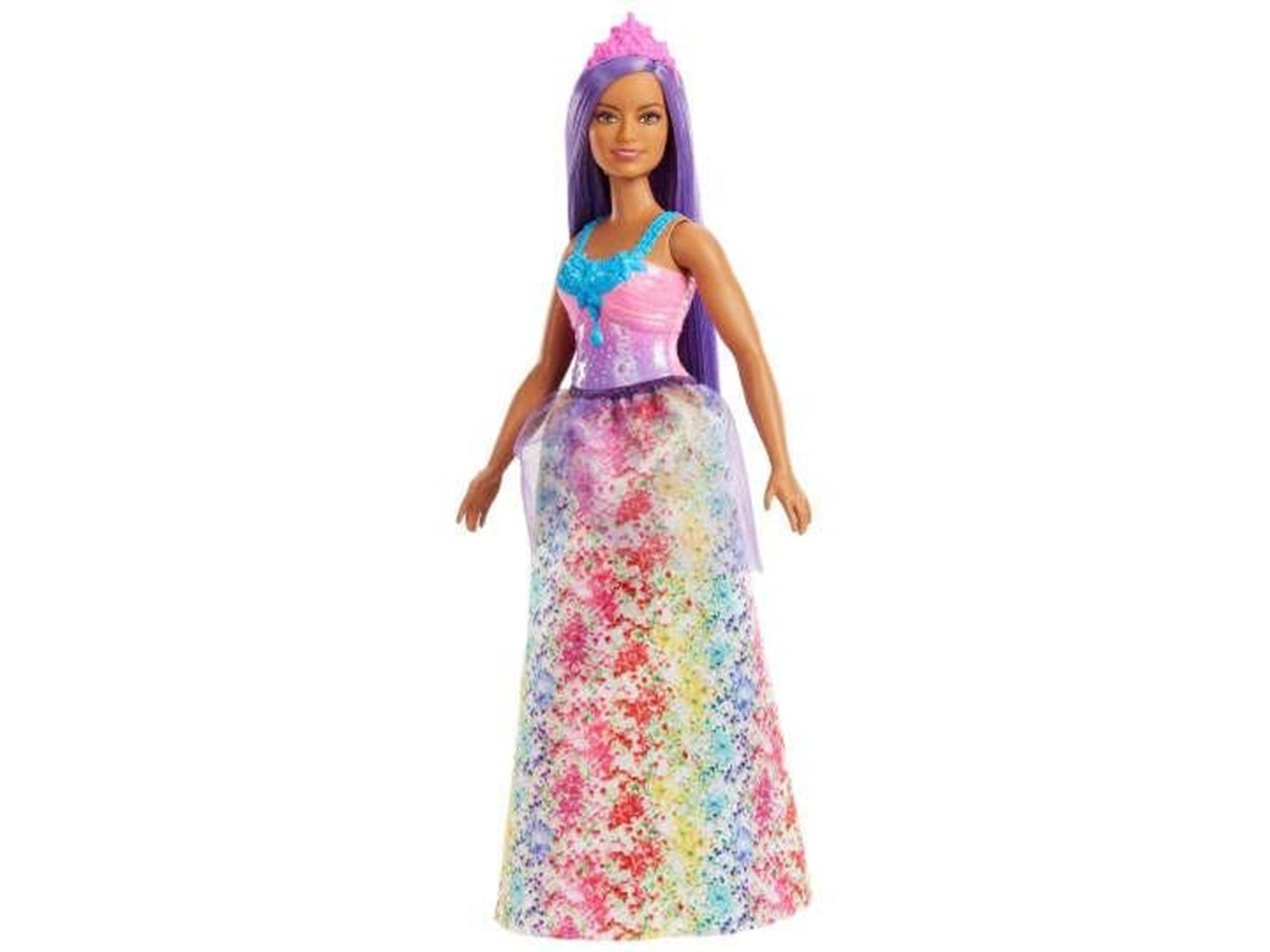 Barbie Dreamtopia Princess Doll (Curvy Purple Hair)