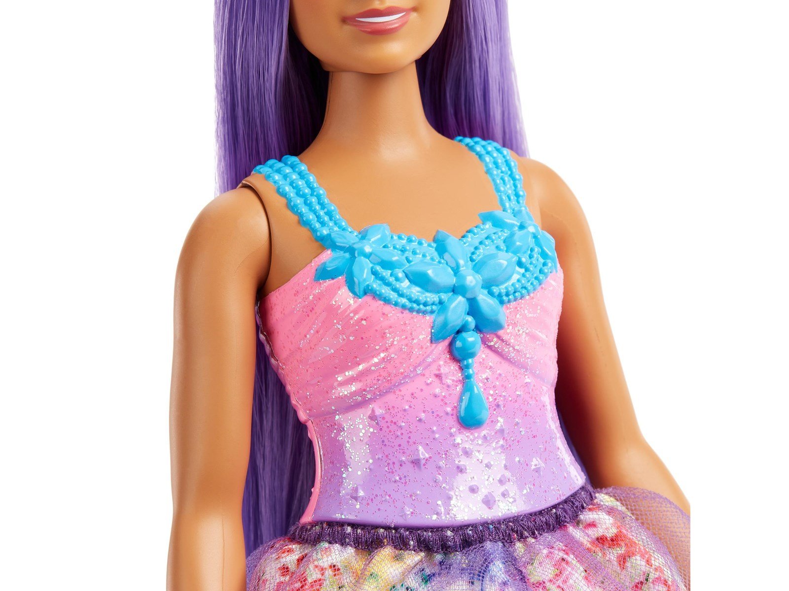 Barbie Dreamtopia Princess Doll (Curvy Purple Hair)