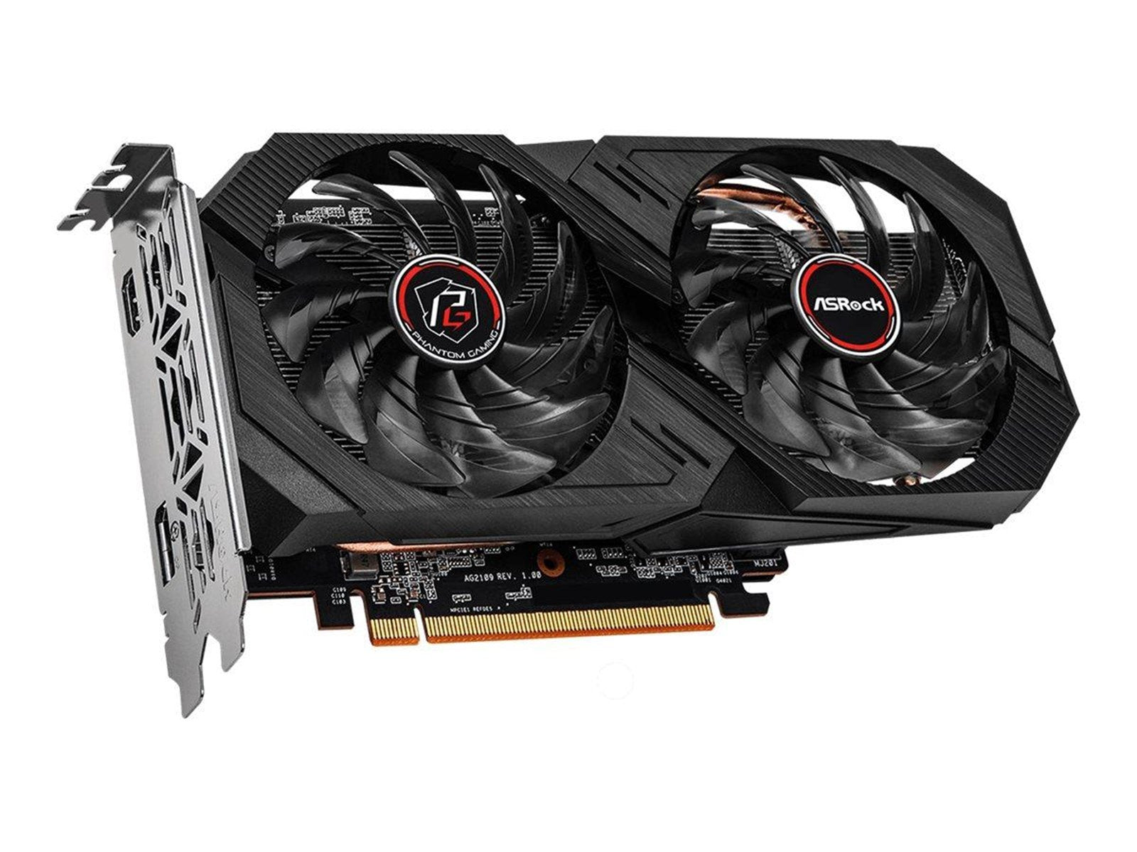 ASRock Radeon RX 6500 XT Phantom Gaming D OC - 4GB GDDR6 RAM - Grafikkarte