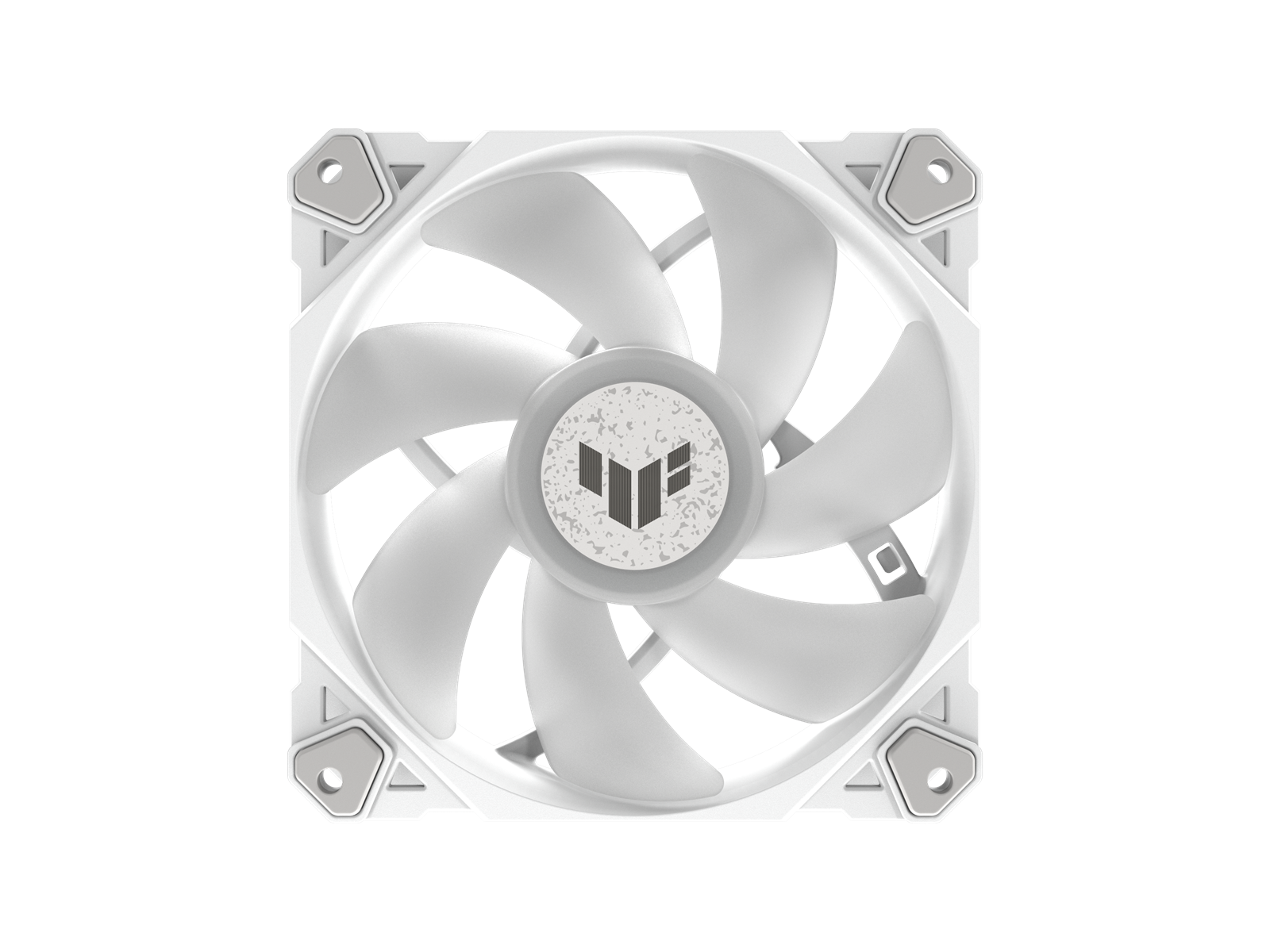 ASUS TUF GAMING TF120 White ARGB - Gehäuselüfter - 120mm - Weiß mit RGB-Beleuchtung - 29 dBA