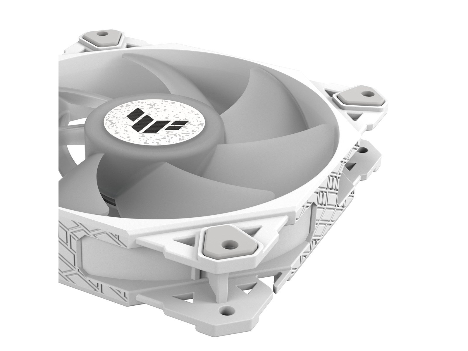 ASUS TUF GAMING TF120 White ARGB 3IN1 - Gehäuselüfter - 120mm - Weiß mit RGB-Beleuchtung - 29 dBA