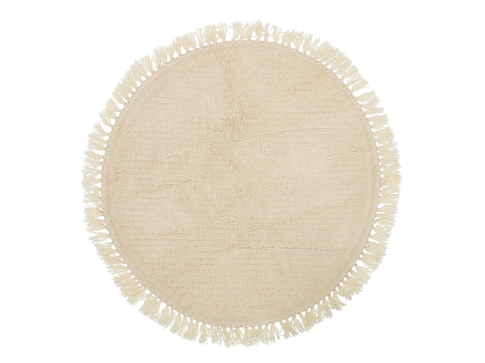 Bloomingville Lenea Wool Rug - D110 cm