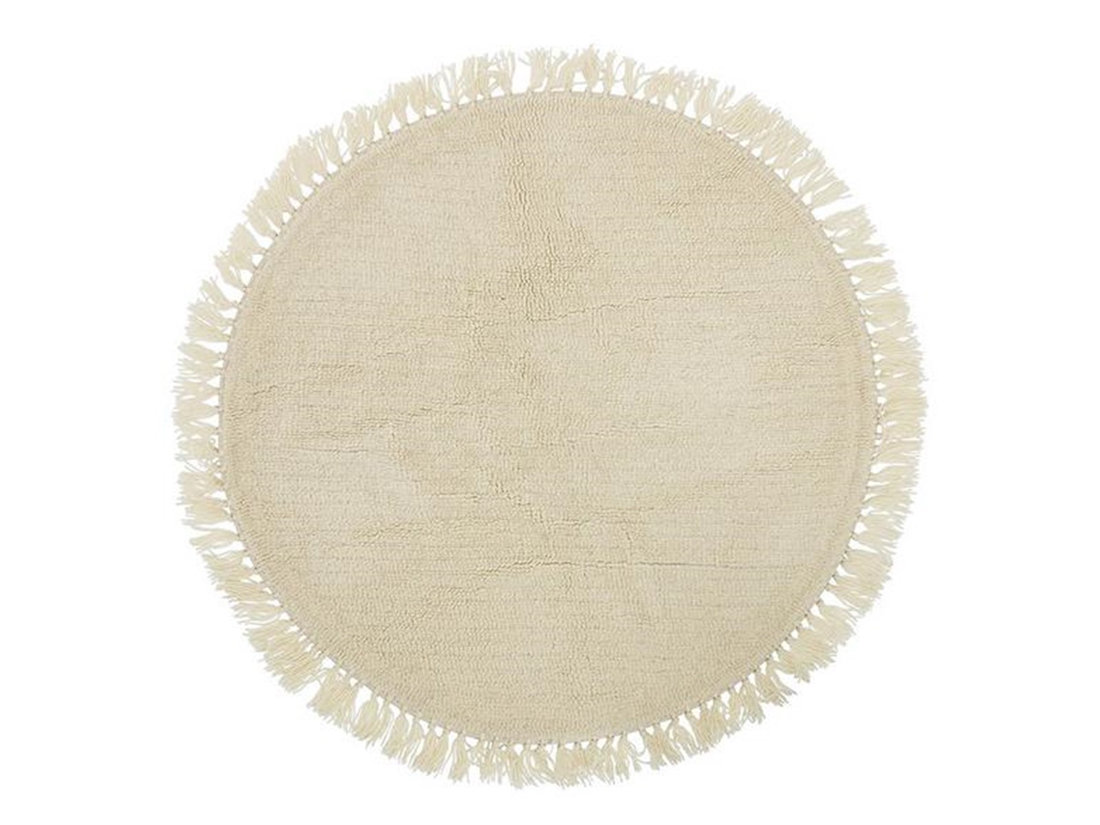 Bloomingville Lenea Wool Rug - D110 cm