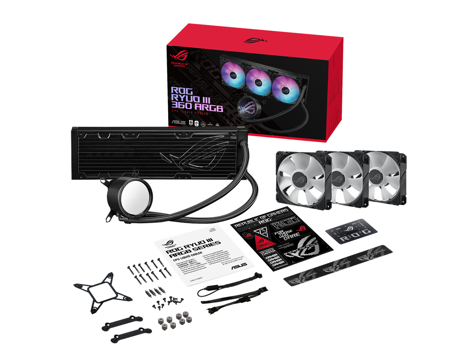 ASUS ROG RYUO III 360 ARGB - CPU-Wasserkühlung - Max 36 dBA