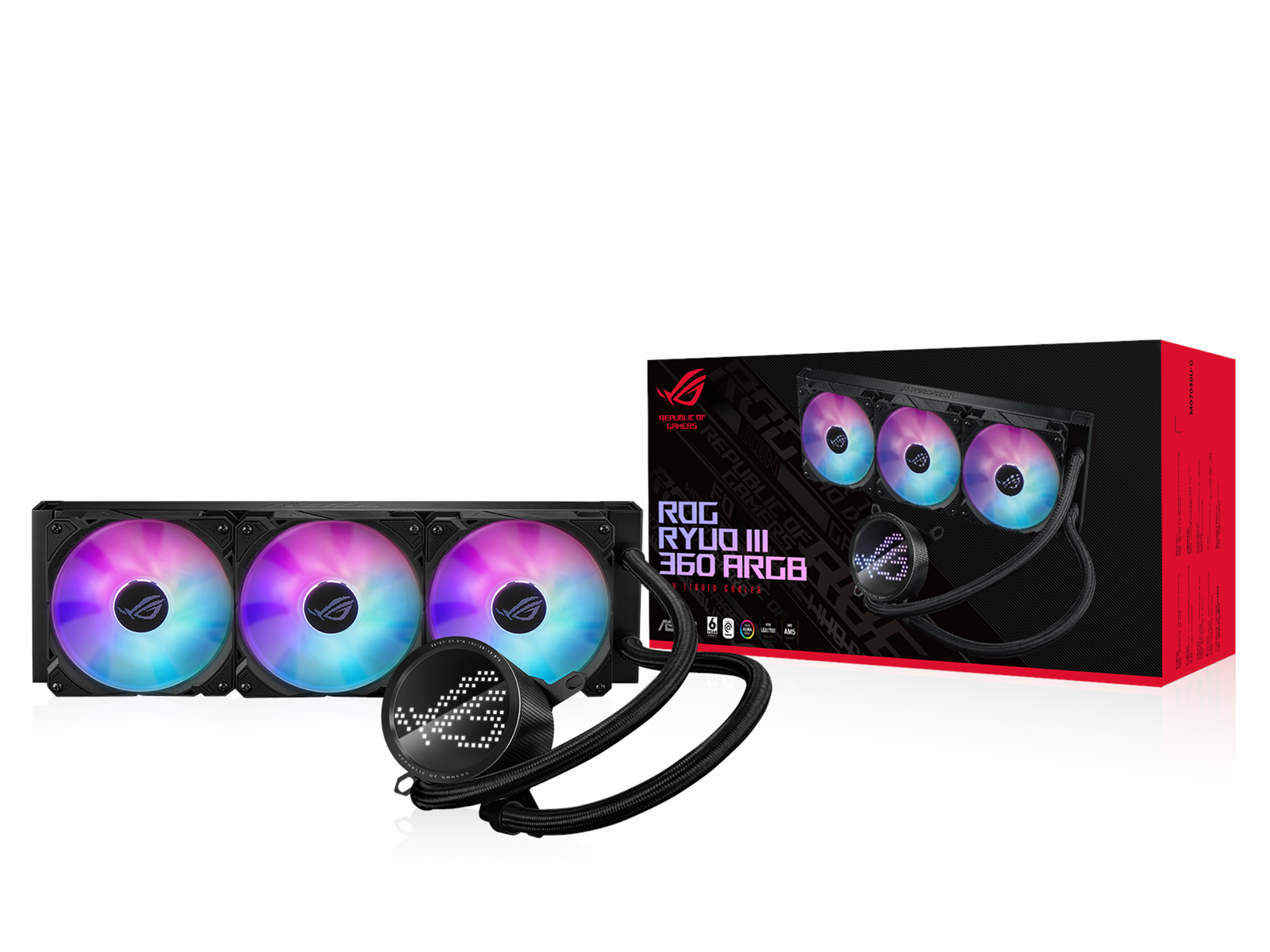 ASUS ROG RYUO III 360 ARGB - CPU-Wasserkühlung - Max 36 dBA