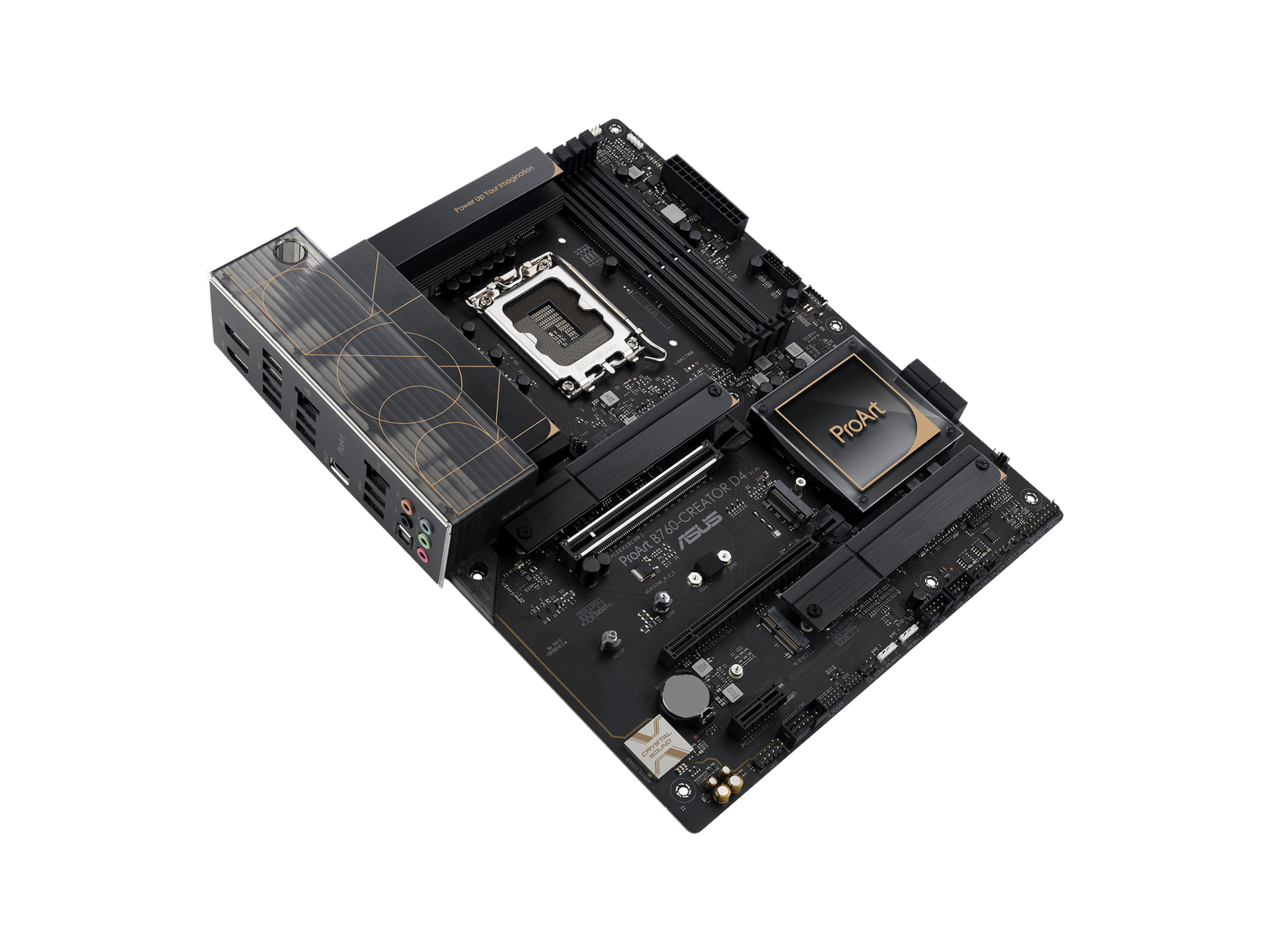 ASUS ProArt B760-CREATOR D4 Mainboard - Intel B760 - Intel LGA1700 socket - DDR4 RAM - ATX