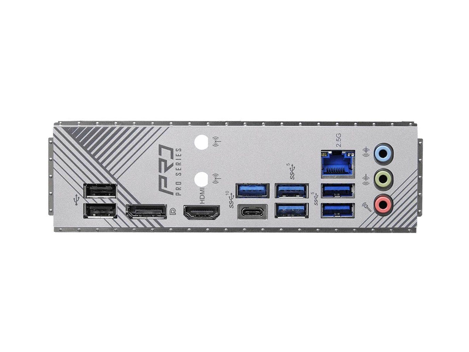 ASRock B760 PRO RS Mainboard - Intel B760 - Intel LGA1700 socket - DDR5 RAM - ATX