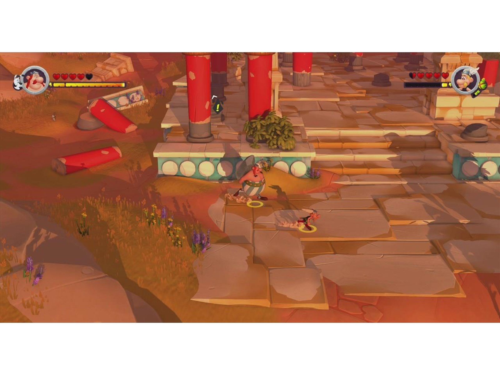 Asterix & Obelix XXL 3: The Crystal Menhir (Code in a Box) - Nintendo Switch - Platformer - PEGI 7