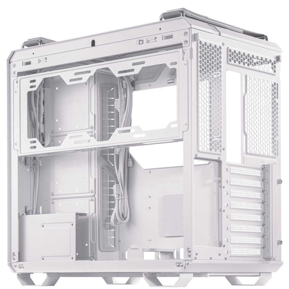 Asus Geh TUF Gaming GT502 Case Tempered Glass white Edition