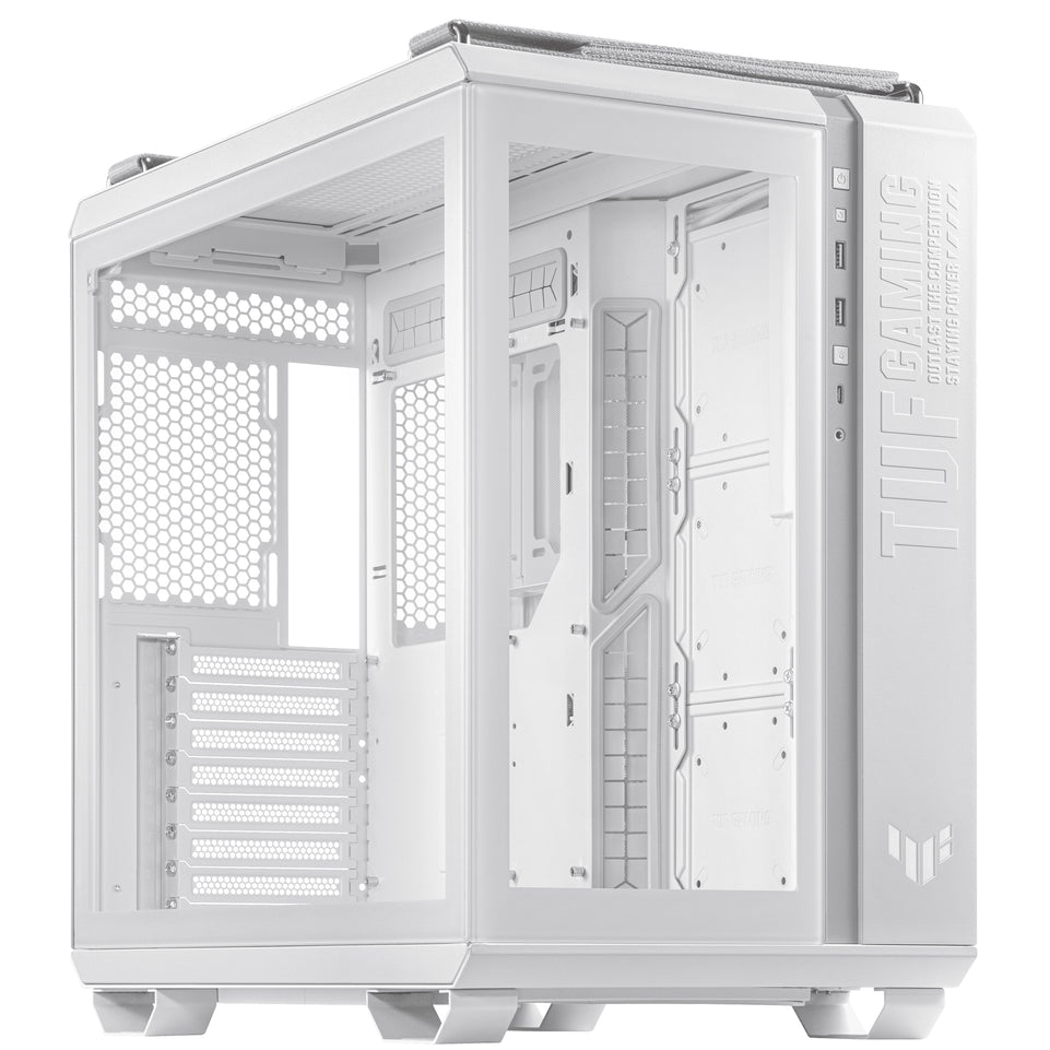 Asus Geh TUF Gaming GT502 Case Tempered Glass white Edition