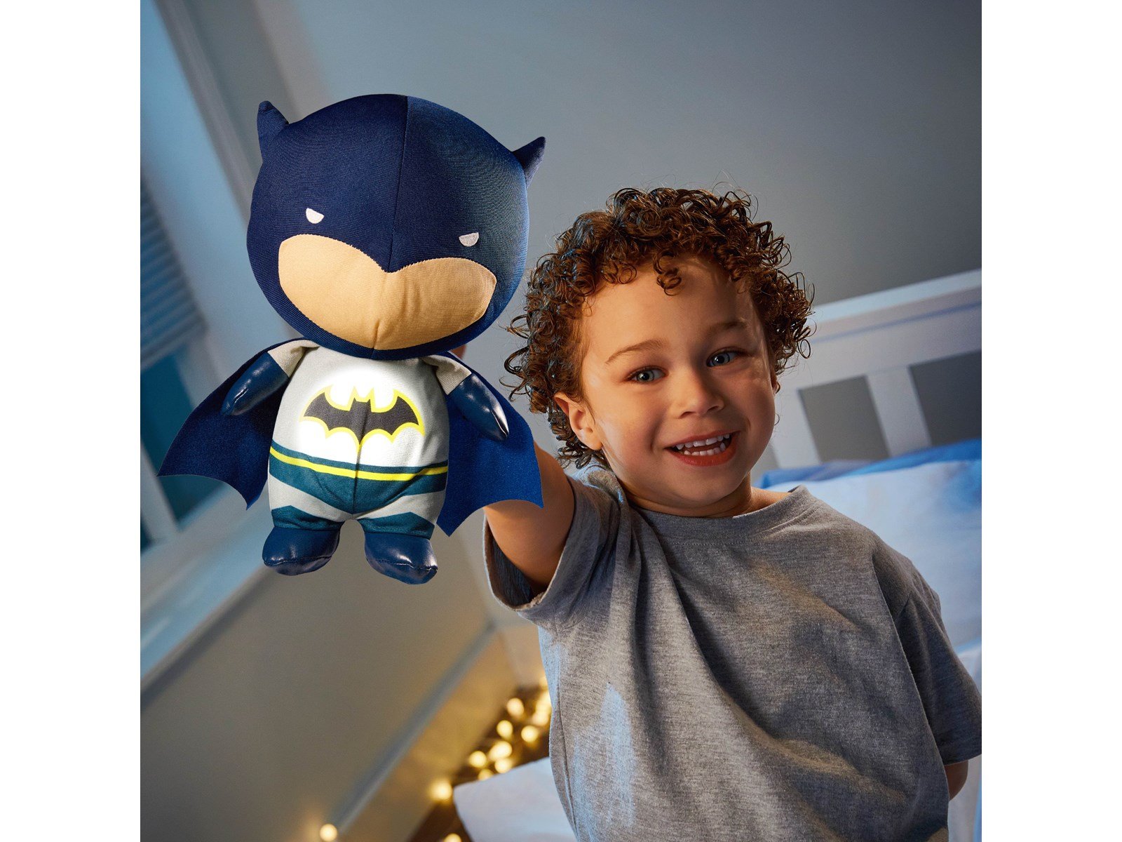 Batman Kids Light Up Bedtime Pal - Soft Toy Night Light by GoGlow