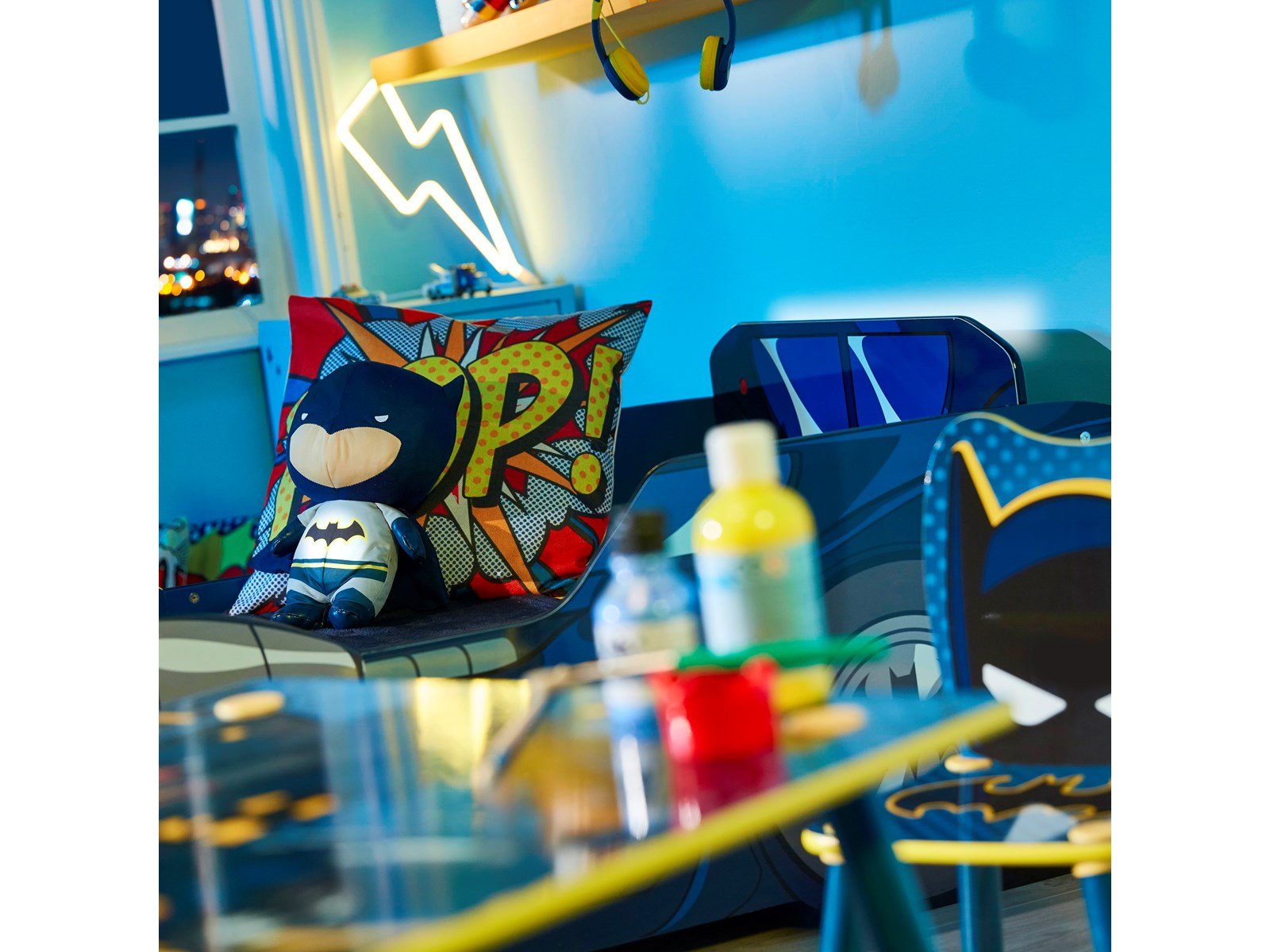 Batman Kids Light Up Bedtime Pal - Soft Toy Night Light by GoGlow