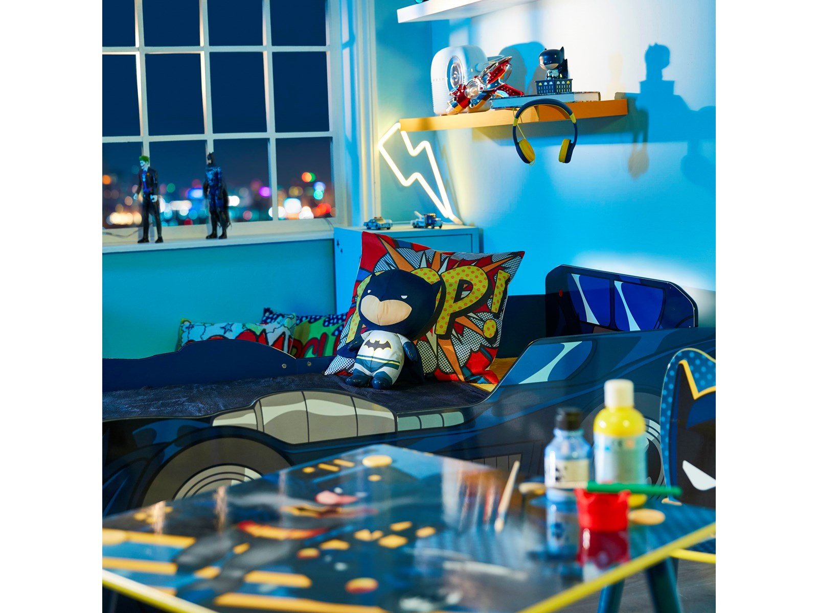 Batman Kids Light Up Bedtime Pal - Soft Toy Night Light by GoGlow
