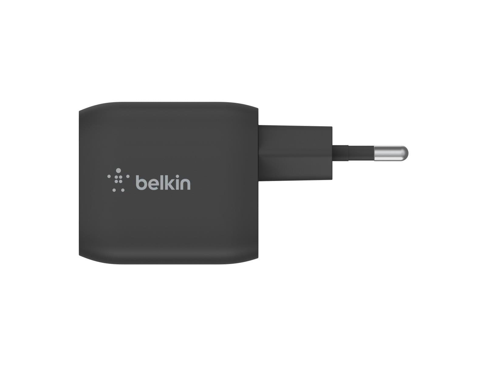 Belkin BOOST CHARGE PRO power adapter - PPS and GaN technology - 2 x USB-C - 45 Watt