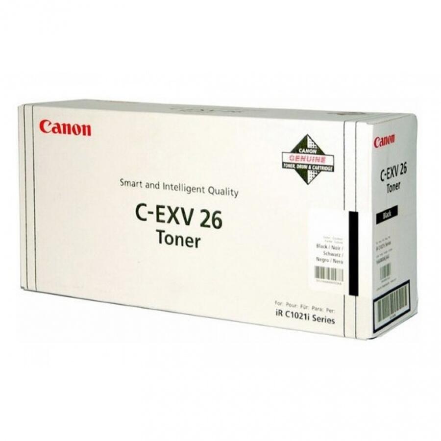 Canon Original Toner C-EXV26 4er-Set schwarz, cyan, magenta, gelb 6.000 Seiten