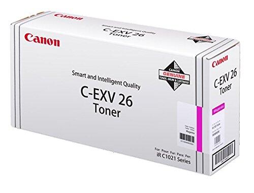 Canon Original Toner C-EXV26 4er-Set schwarz, cyan, magenta, gelb 6.000 Seiten
