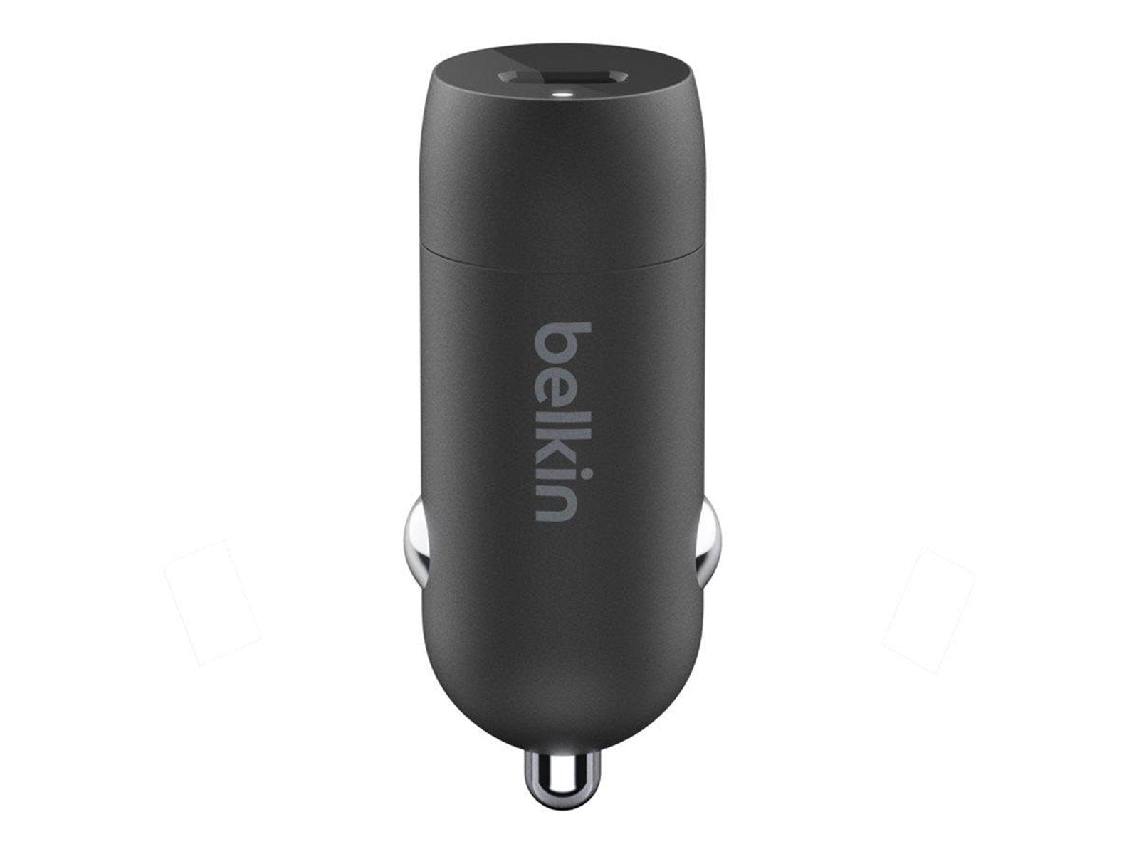 Belkin BoostCharge 30W USB-C Car Charger + USB-C to Lightning cable