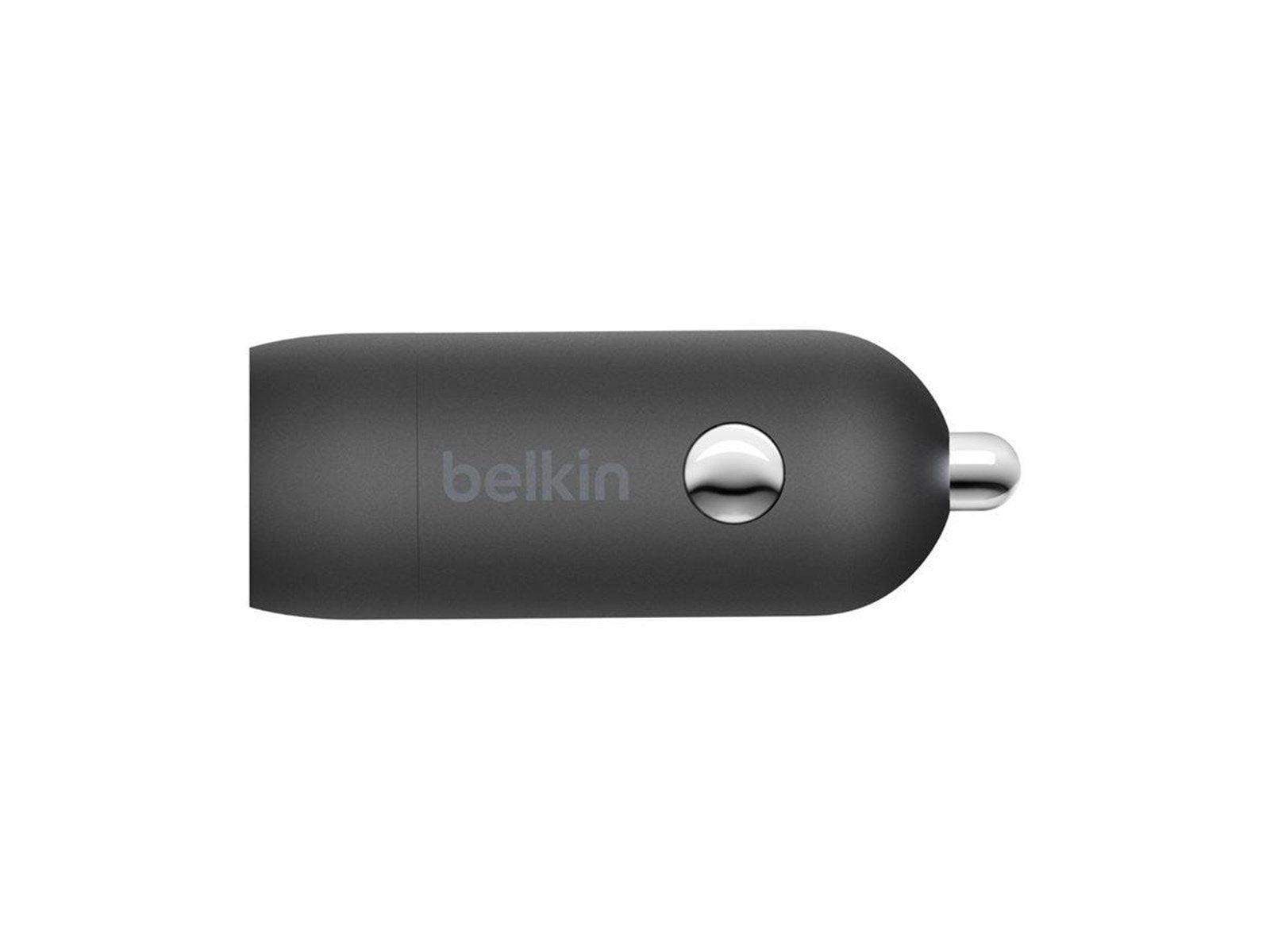 Belkin BoostCharge 30W USB-C Car Charger + USB-C to Lightning cable