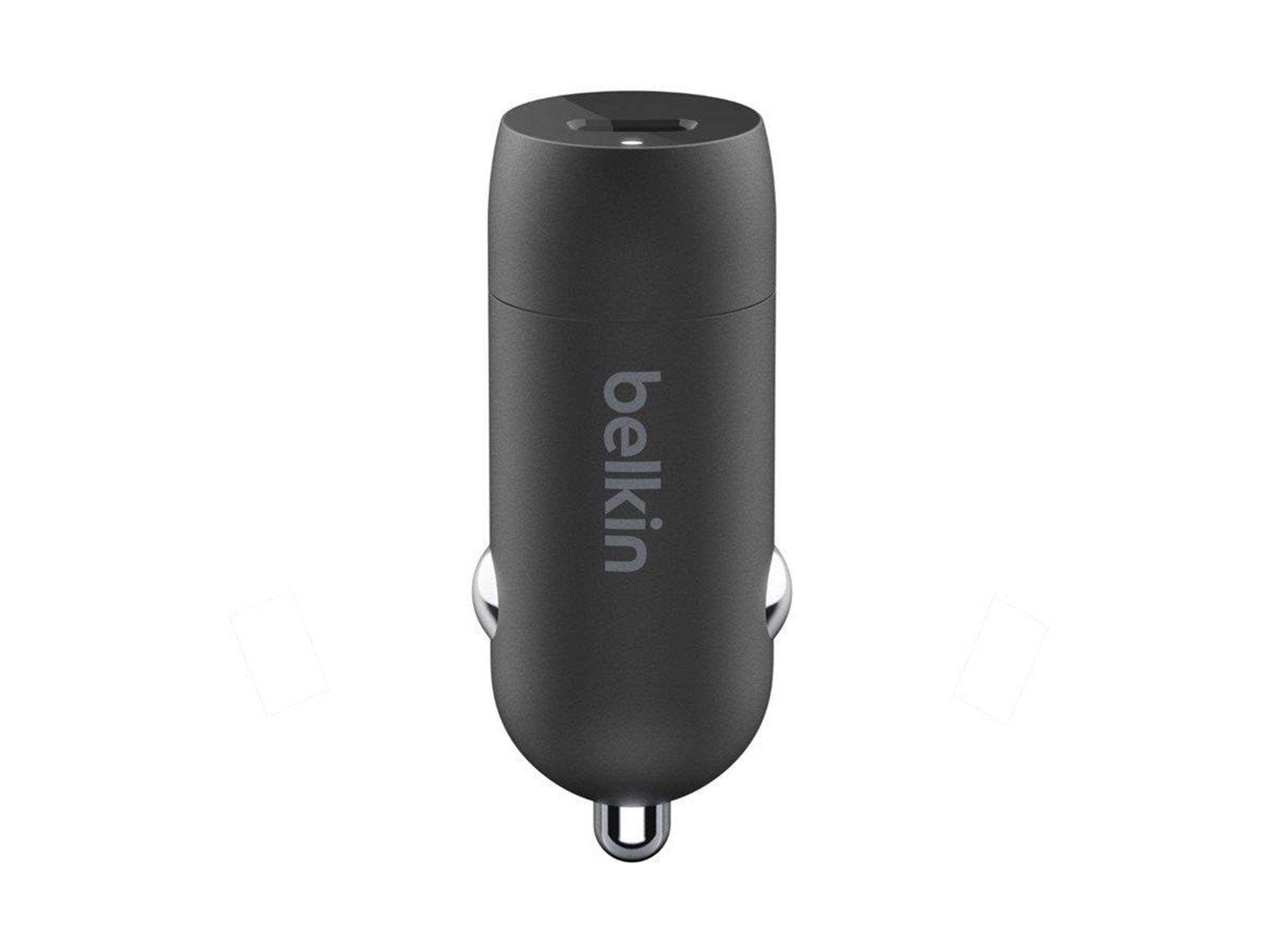 Belkin BoostCharge 30W USB-C Car Charger + USB-C to Lightning cable