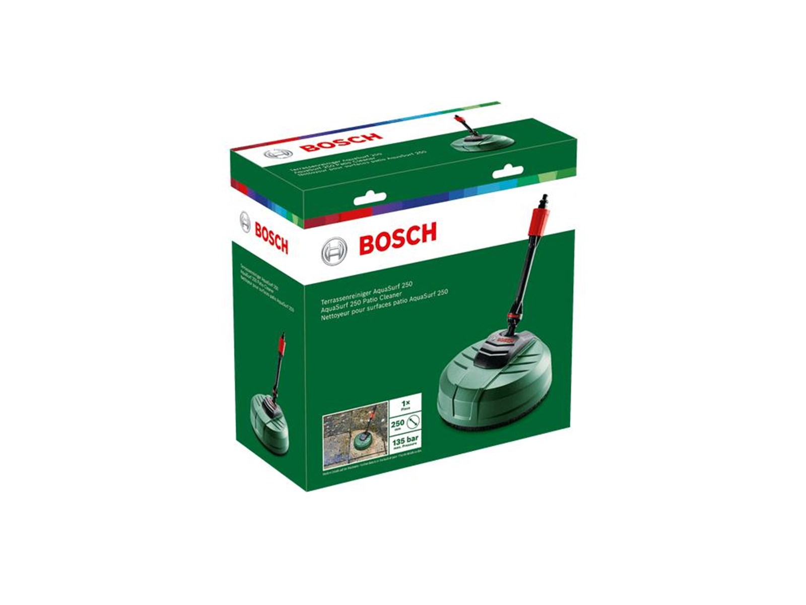 Bosch Hochdruckreiniger AquaSurf 250 Patio cleaner