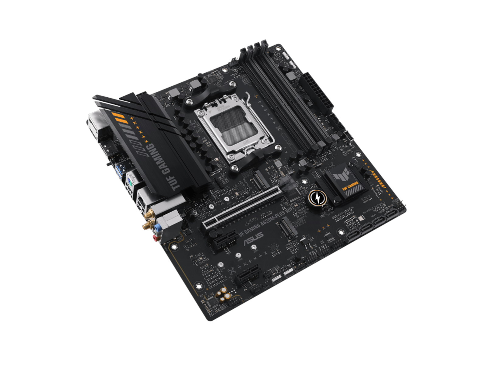 ASUS TUF GAMING A620M-PLUS WIFI Mainboard - AMD A620 - AMD AM5 socket - DDR5 RAM - Micro-ATX