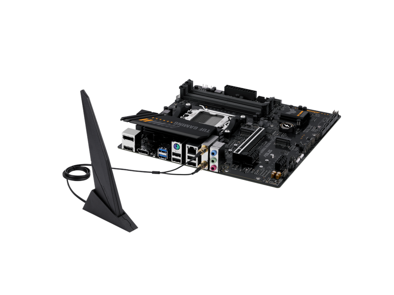 ASUS TUF GAMING A620M-PLUS WIFI Mainboard - AMD A620 - AMD AM5 socket - DDR5 RAM - Micro-ATX
