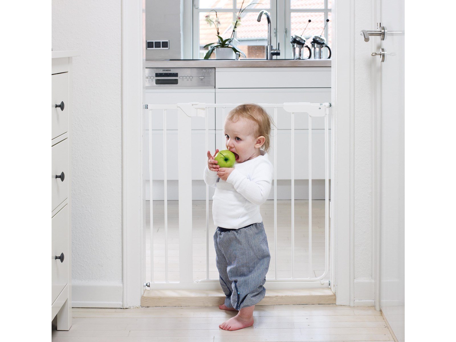 BabyDan Danamic Safety Gate white 80-86 cm 80-86 cm