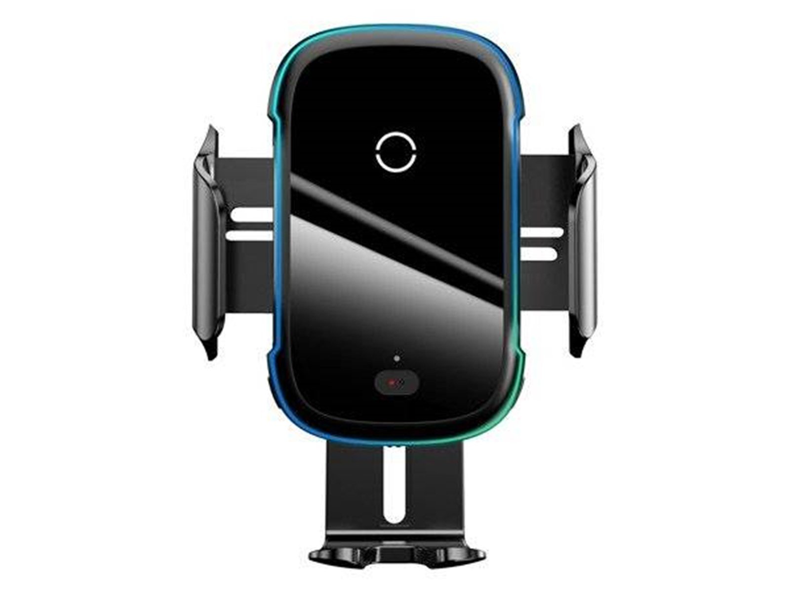 Baseus Light Electric Car Holder with Qi inductive charger - Black