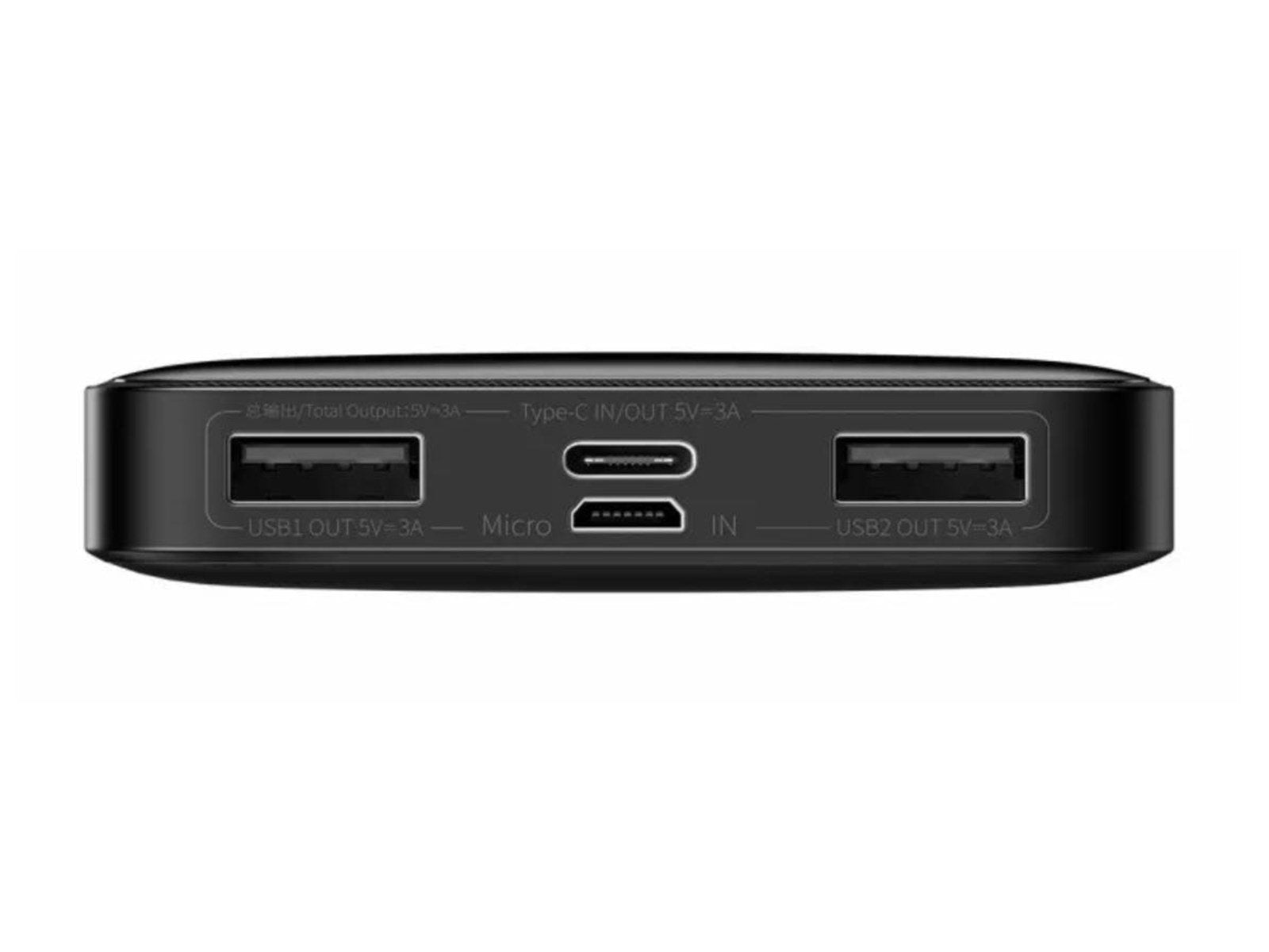 Baseus Bipow 10000mAh 15W - Black Powerbank (Akku) - schwarz - 10000 mAh