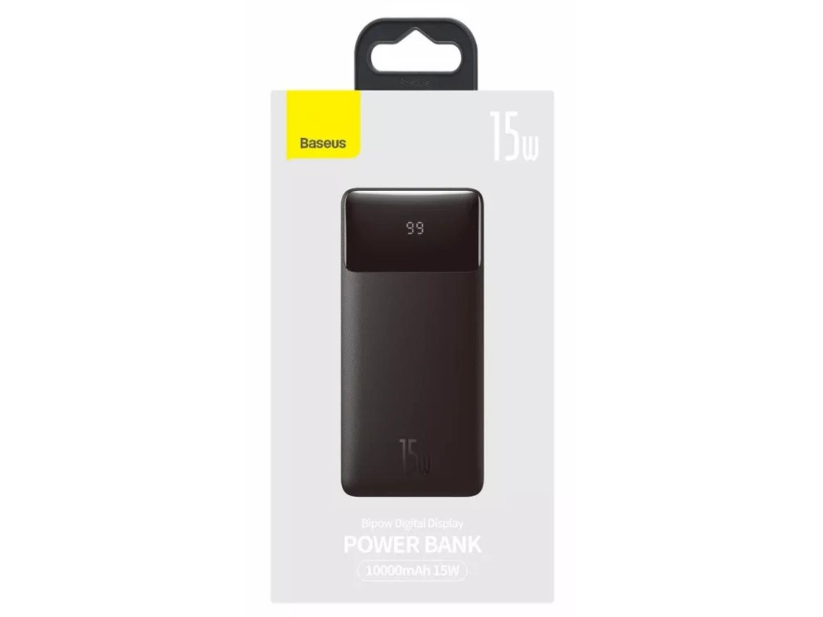 Baseus Bipow 10000mAh 15W - Black Powerbank (Akku) - schwarz - 10000 mAh