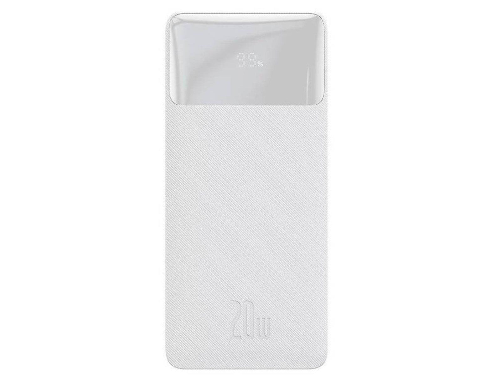 Baseus Bipow 10000mAh 20W - White Powerbank (Akku) - Weiß - 10000 mAh