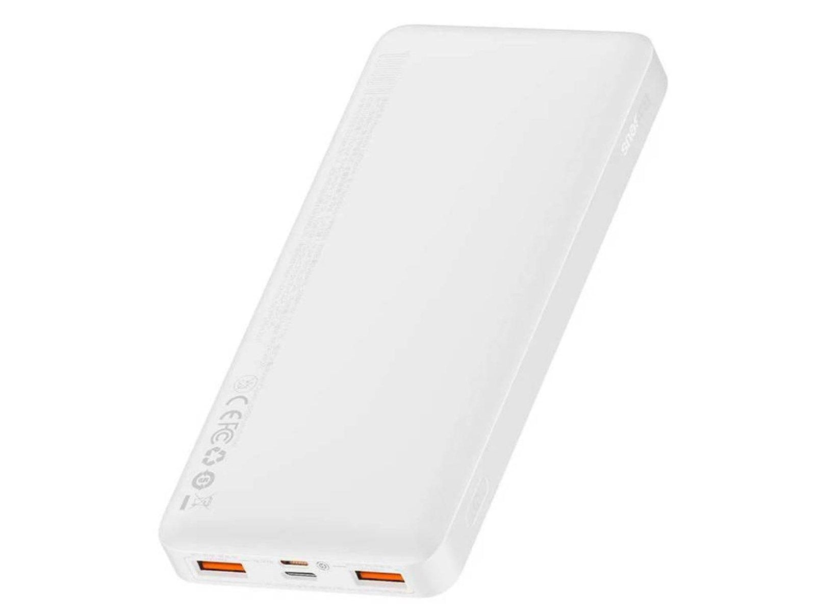 Baseus Bipow 10000mAh 20W - White Powerbank (Akku) - Weiß - 10000 mAh