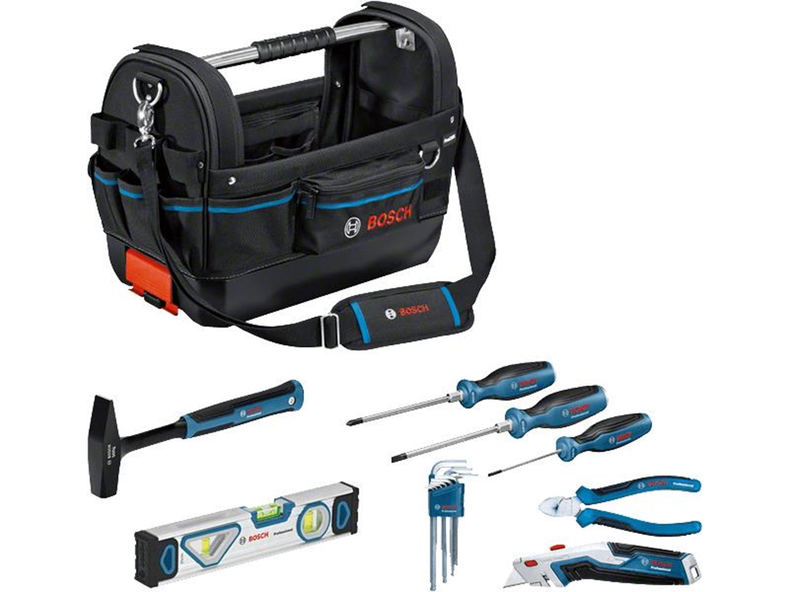 Bosch Professional GWT 20 AND HAND TOOL SET PROFESSIONAL COMBI SET