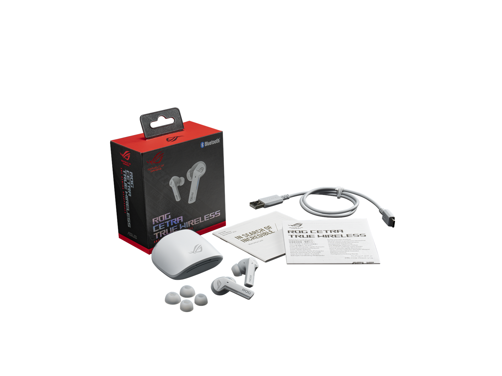 ASUS ROG Cetra True Wireless Moonlight - White
