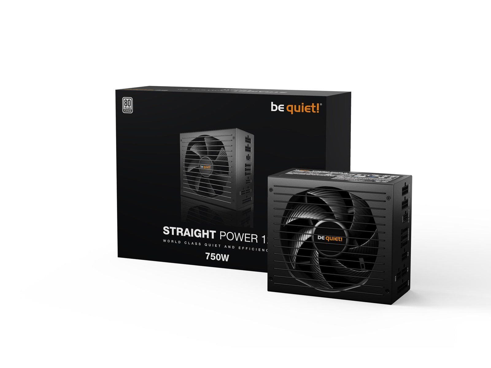 be quiet! Straight Power 12 Platinum 750W Netzteile - 750 Watt - 135 mm - ATX 3.1 - 80 Plus Platinium