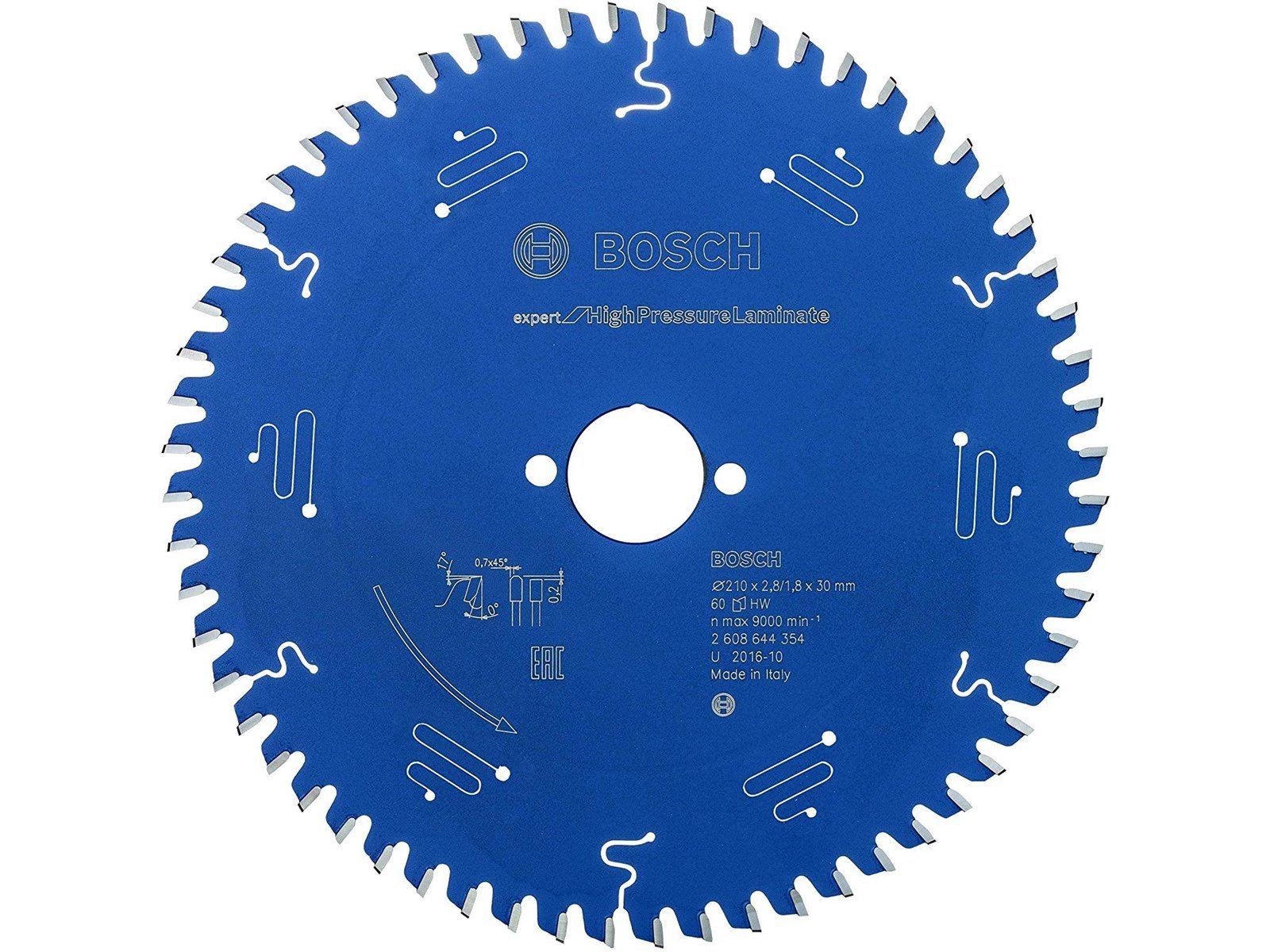 Bosch EXPERT FOR HIGH-PRESSURE LAMINATE CIRCULAR SAW BLADE FOR HANDHELD CIRCULAR SAWS